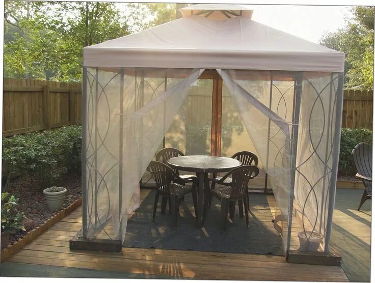 Прозрачные беседки фото Gazebo Netting 8 × 8 - Gazebo : Home Design Ideas #qwpd1Ed327 within 8X8 Screene