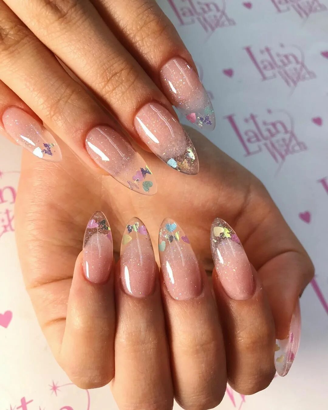 Прозрачные ногти дизайн @latinwitch ❄ Crystal nails, Gorgeous nails, Minimalist nails