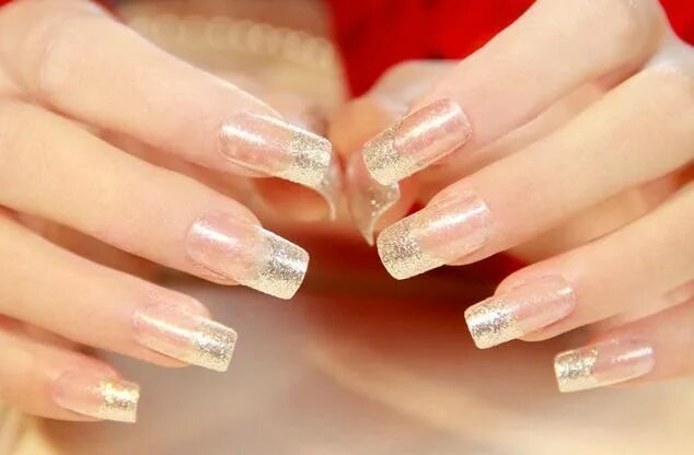 Прозрачные ногти дизайн Keeper Style Full set acrylic nails, Long nail designs, French nails