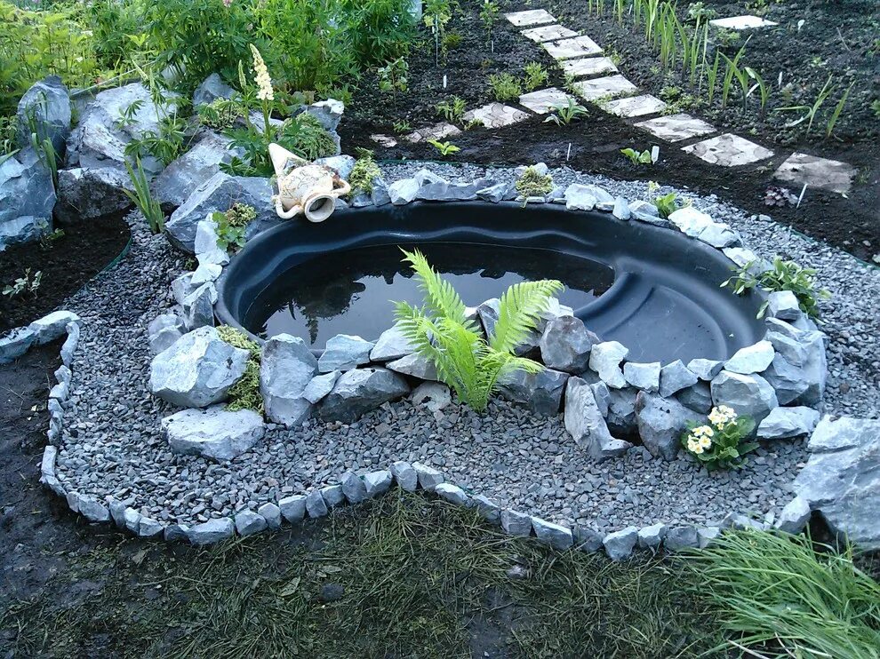 100+ Cool DIY Backyard Pond Design Ideas For Your Garden Bassin de jardin, Aména