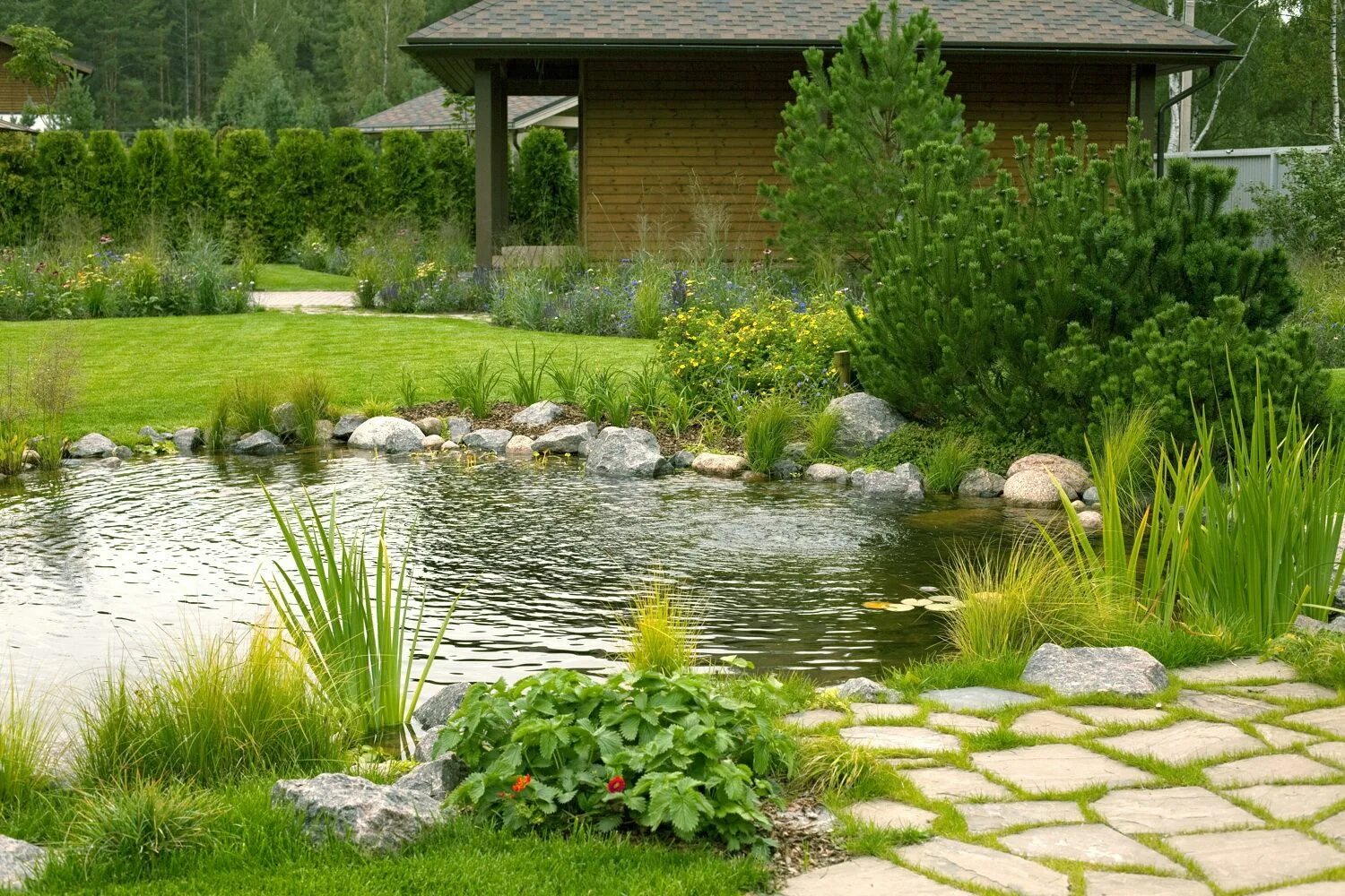 Пруд на участке дизайн фото 19 Beautiful backyard pond ideas - Home Decor & DIY Ideas Ponds backyard, Beauti