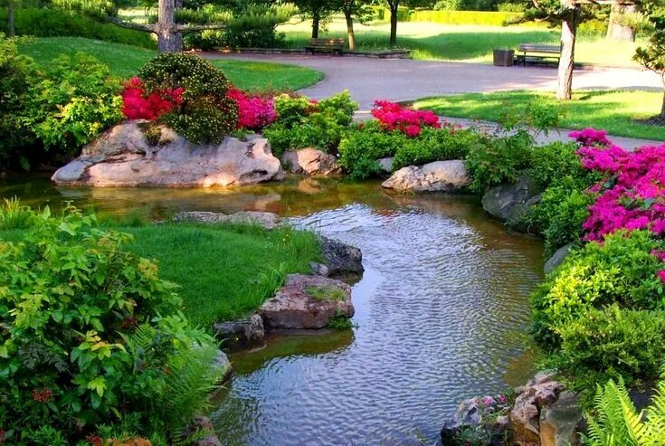 Пруд сад фото Low-Water Zen Garden: Design Considerations #gardening #garden Ponds backyard, B