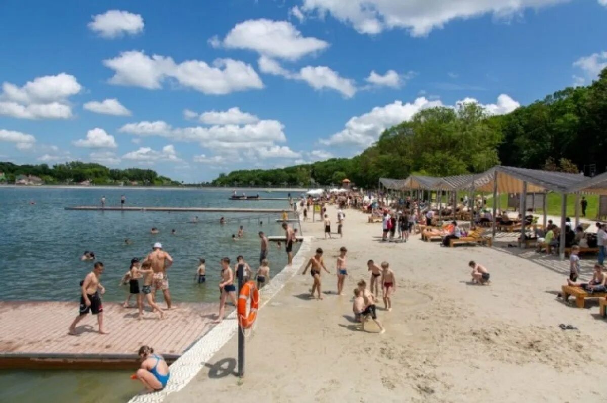 Пруд в ставрополе фото Комсомольский пруд в Ставрополе открыли для купания и водных развлечений АиФ Ста