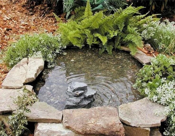 Прудик на даче своими руками Step By Step Diy Wonderful Tire Garden Ponds On A Budget Inspirations No 54 Brun