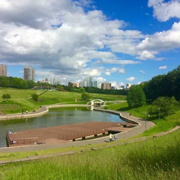 Пруды на проспекте вернадского фото Photos at Парк Олимпийской деревни - Проспект Вернадского - 48 tips