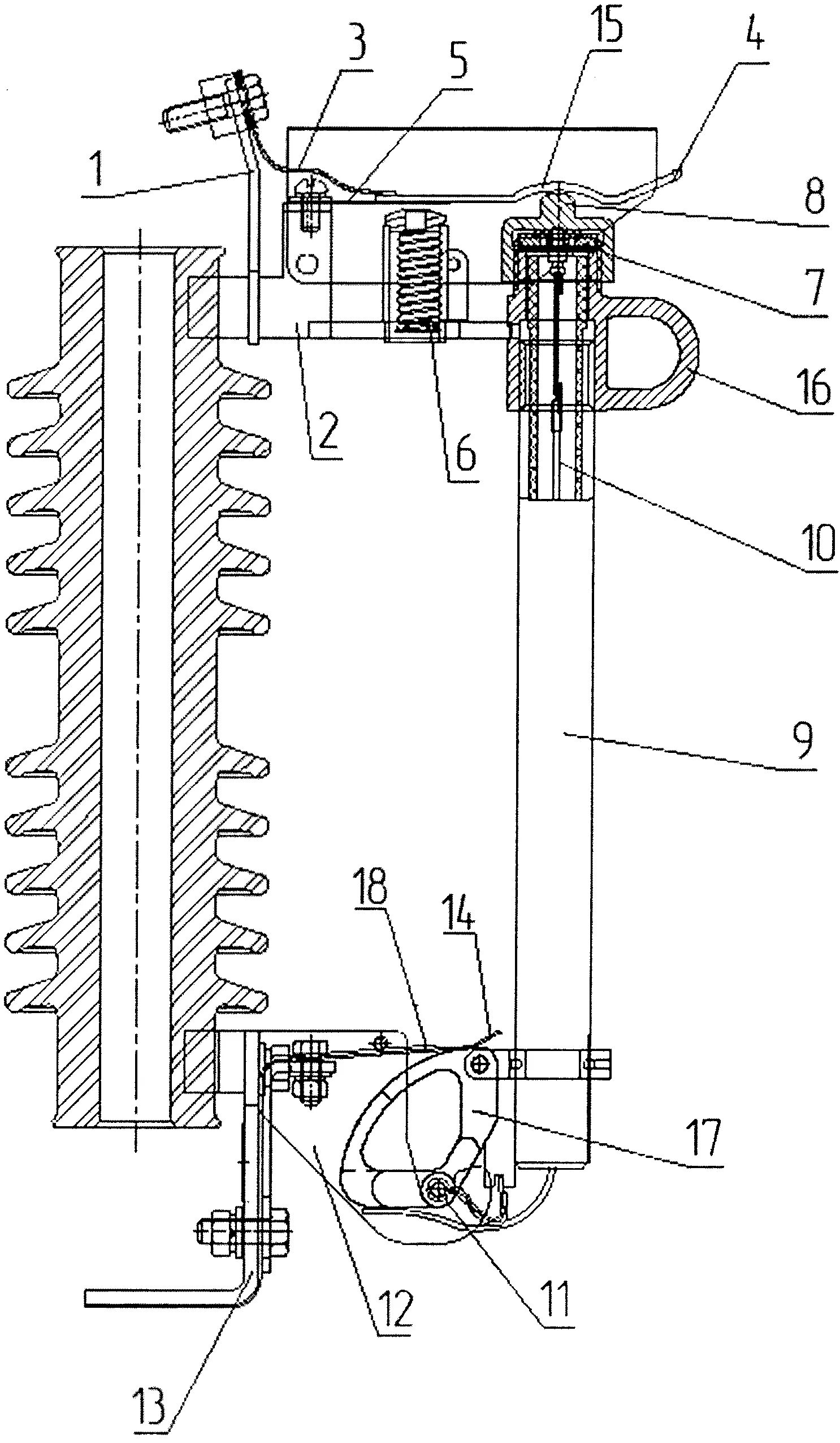 Првт 10 схема установки RU153351U1 - EXHAUST FUSE DISCONNECTOR