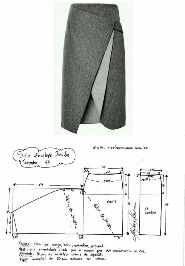 Прямая юбка из драпа выкройка #skirt #skirt #tubo in 2020 Dress sewing patterns, Fashion sewing, Skirt pattern