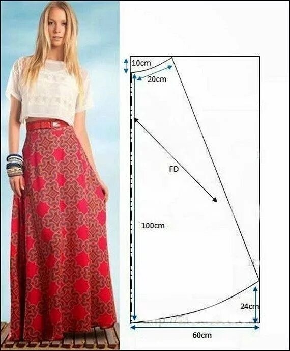 Прямая юбка макси выкройка Российский Сервис Онлайн-Дневников Diy skirt, Sewing skirts, Skirt patterns sewi