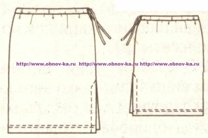 Прямая юбка на резинке без выкройки Прямая юбка ОБНОВКА СВОИМИ РУКАМИ Юбка, Шитье, Одежда