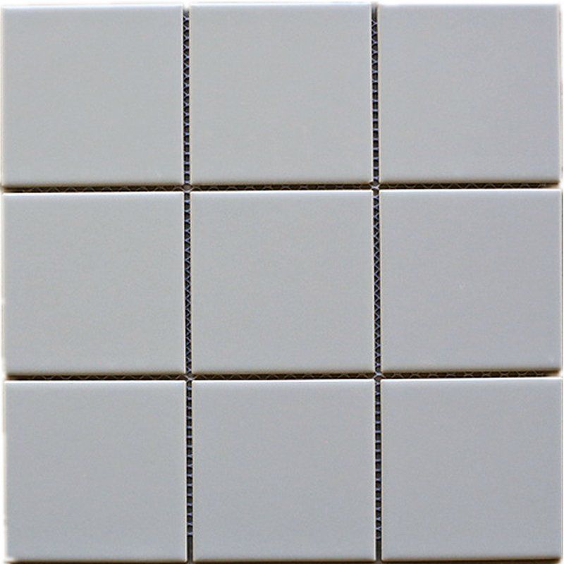 Прямоугольная плитка фото 4" x 4" Porcelain Grid Mosaic Wall & Floor Tile Mosaic wall, Porcelain mosaic, P