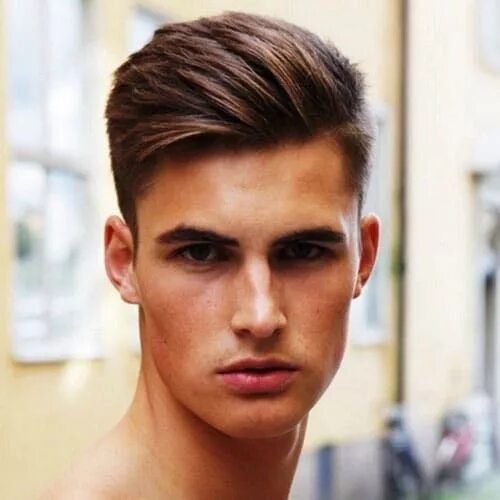 Прямоугольная прическа Best Men’s Haircuts For Your Face Shape 2018 #haircuts #shape Oval face haircuts