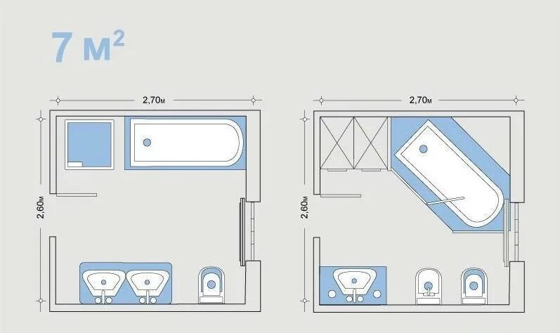 Прямоугольная ванная комната планировка Стандартные размеры ванной комнаты: объективно нужная площадь