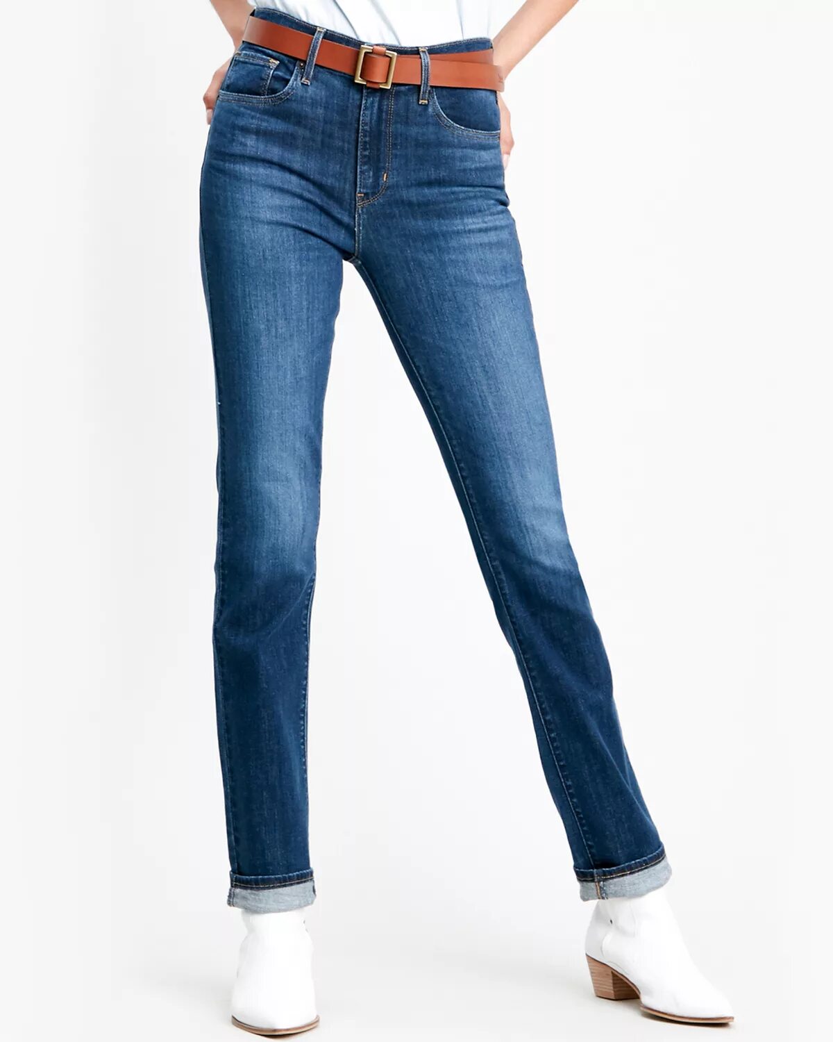 Прямые классические джинсы женские фото Джинсы Levi's 724 High Rise Straight 724 ™ High Rise Straight - купить с доставк