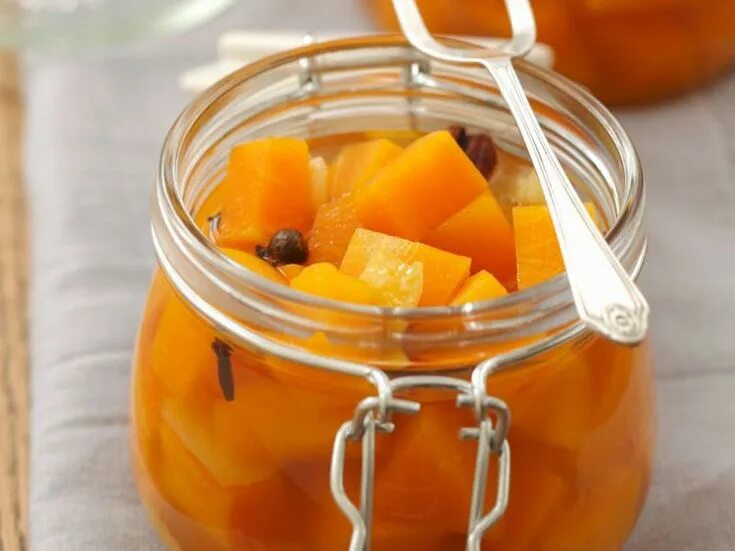 Пряная тыква на зиму рецепты с фото Pickles de courge aux épices : découvrez les recettes de cuisine de Femme Actuel