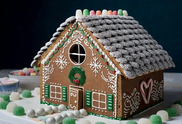 Пряничный домик микрорайон восточный с1а фото How to Make a Gingerbread House Gingerbread house, Gingerbread, Christmas ginger