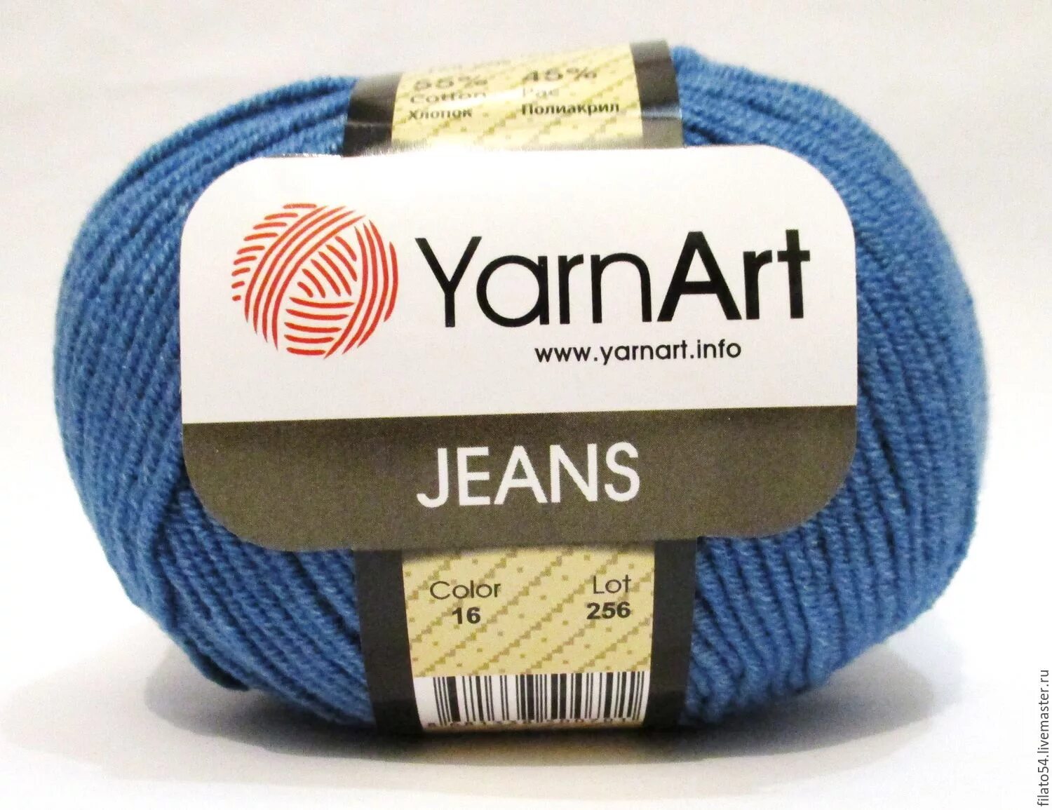 Пряжа ярнар джинс номер цвета и фото Jeans, Yarn Art, Турция, пряжа Джинс Ярн Арт в интернет-магазине на Ярмарке Маст