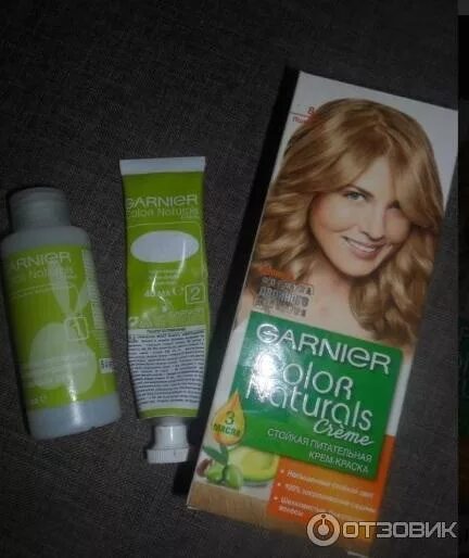 Пшеничная краска фото Отзыв о Краска для волос Garnier тон 8 Пшеница Оттенок пшеница № 8 подошел идеал