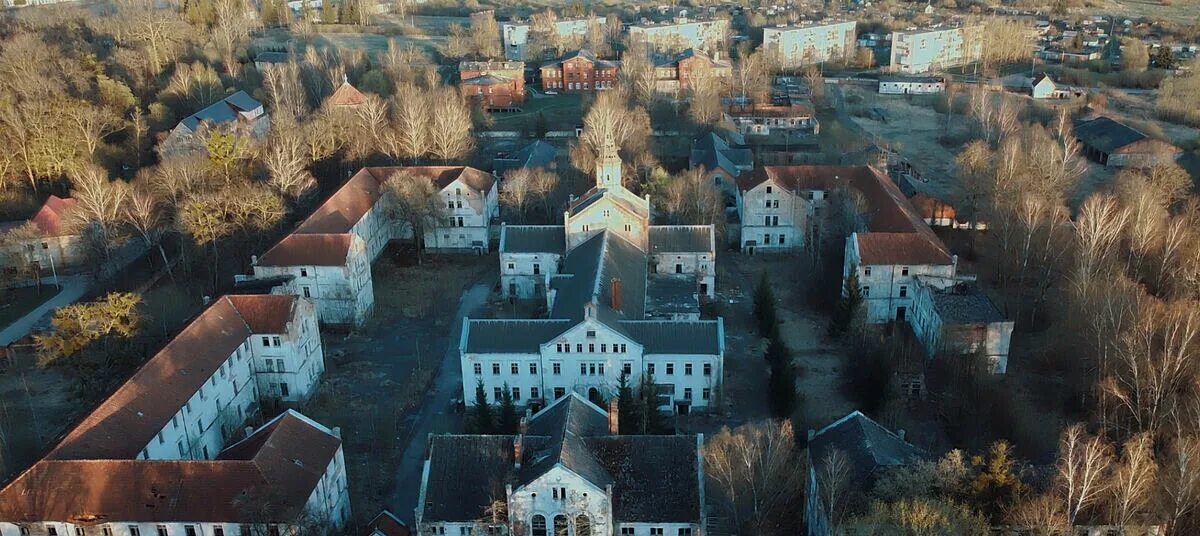 Психбольница алленберг в калининграде фото Прогулка по заброшенной психиатрической больнице Алленберг (видео) - Новости Кал