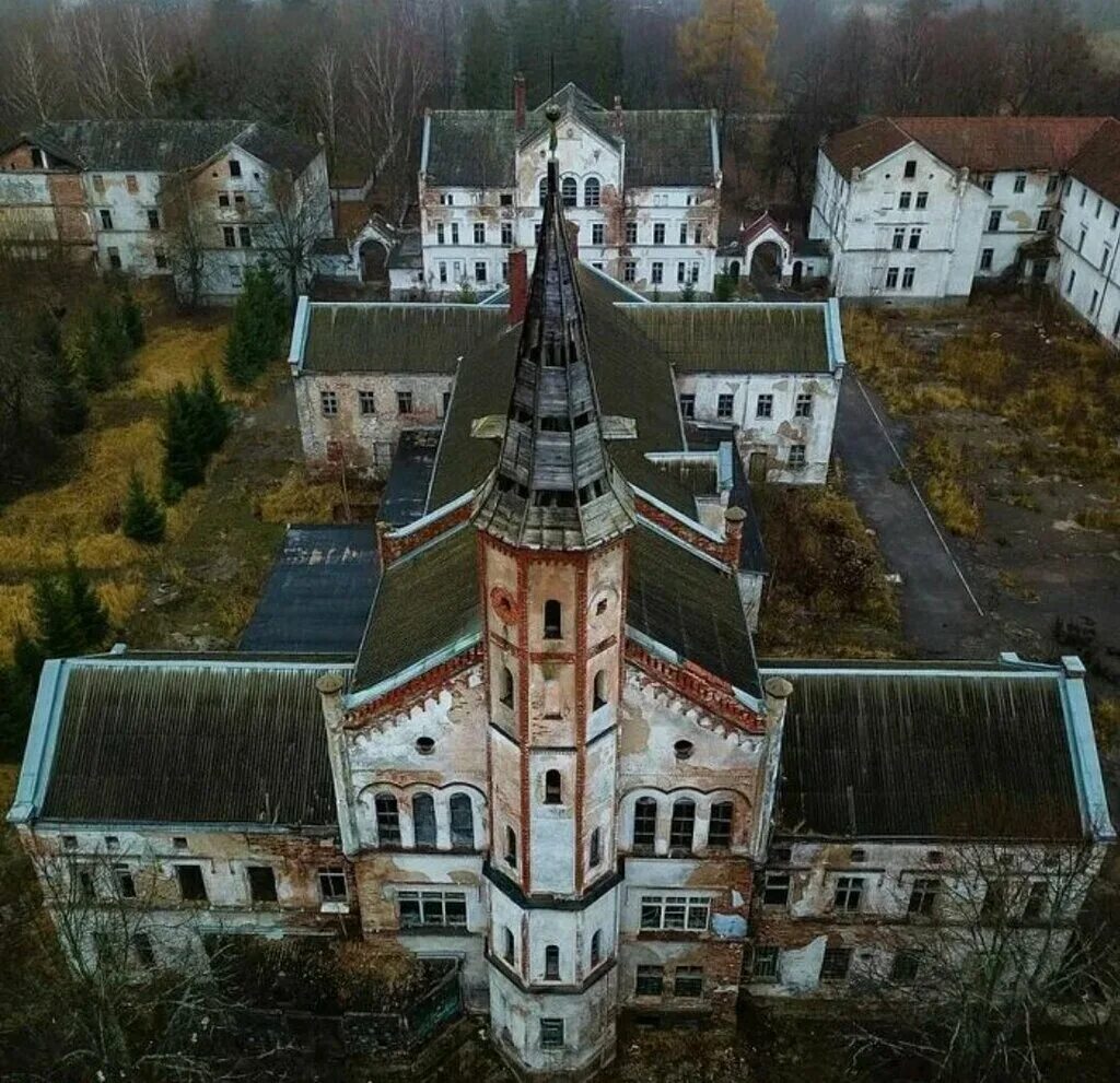 Психиатрическая больница алленберг фото Allenberg Mental Hospital, landmark, attraction, Калининградская область, Гварде