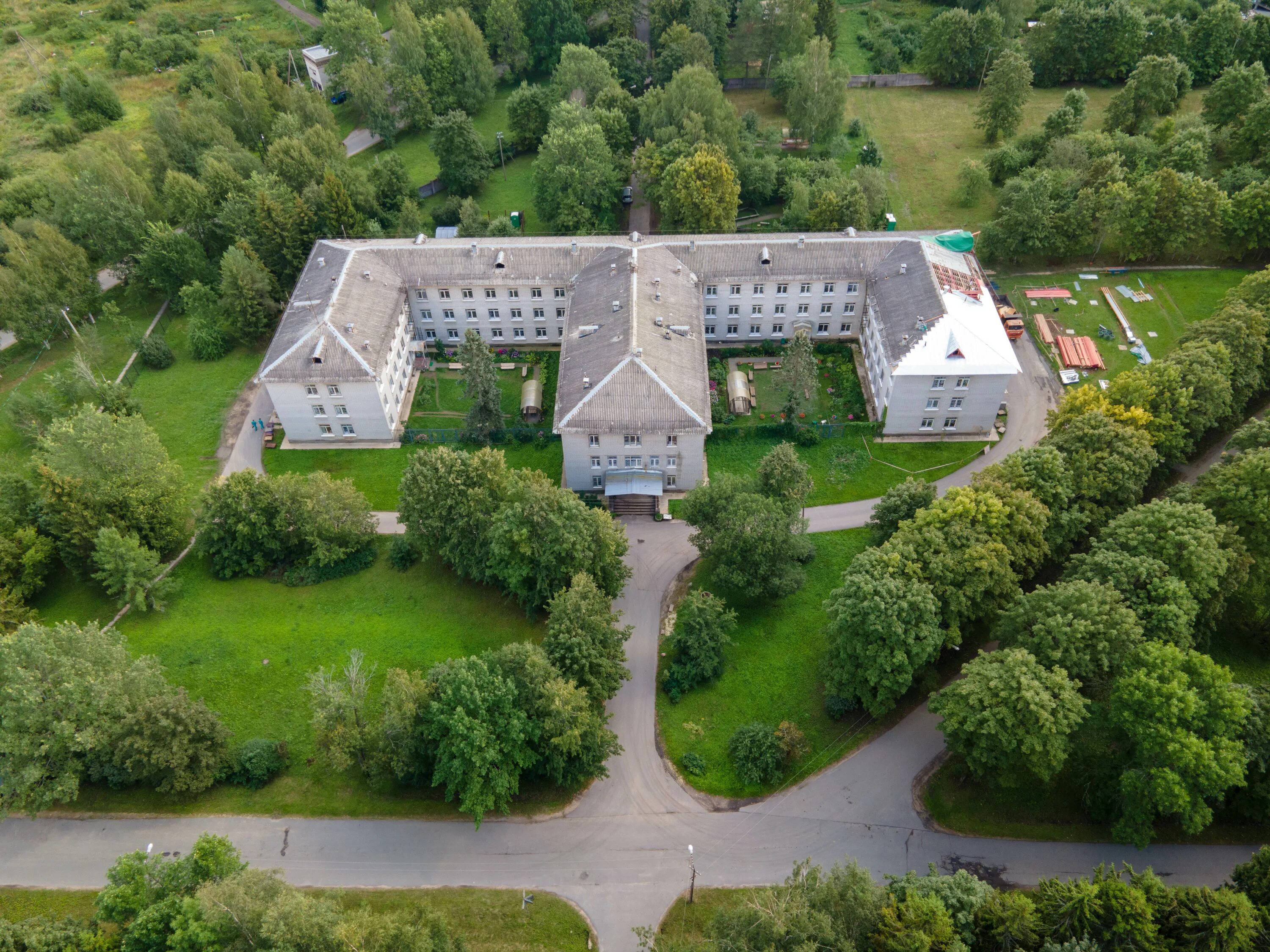 Психиатрическая больница фото здания File:Kashchenko psychiatric hospital (Saint Petersburg, Russia) aer1.jpg - Wikim