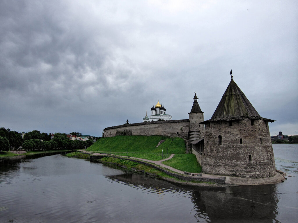 Псков достопримечательности фото с описанием Panorama: Захаб, landmark, attraction, Russia, Pskov, ulitsa Kreml, 4 - Yandex M