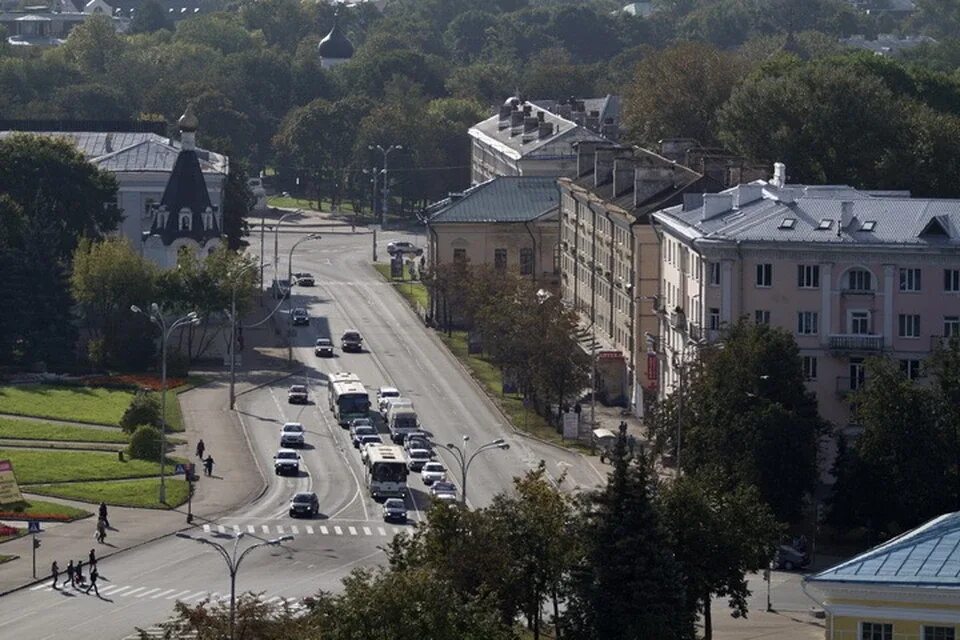 Псков фото улиц В Ганзейские дни Псков могут полностью закрыть для иногороднего транспорта - KP.