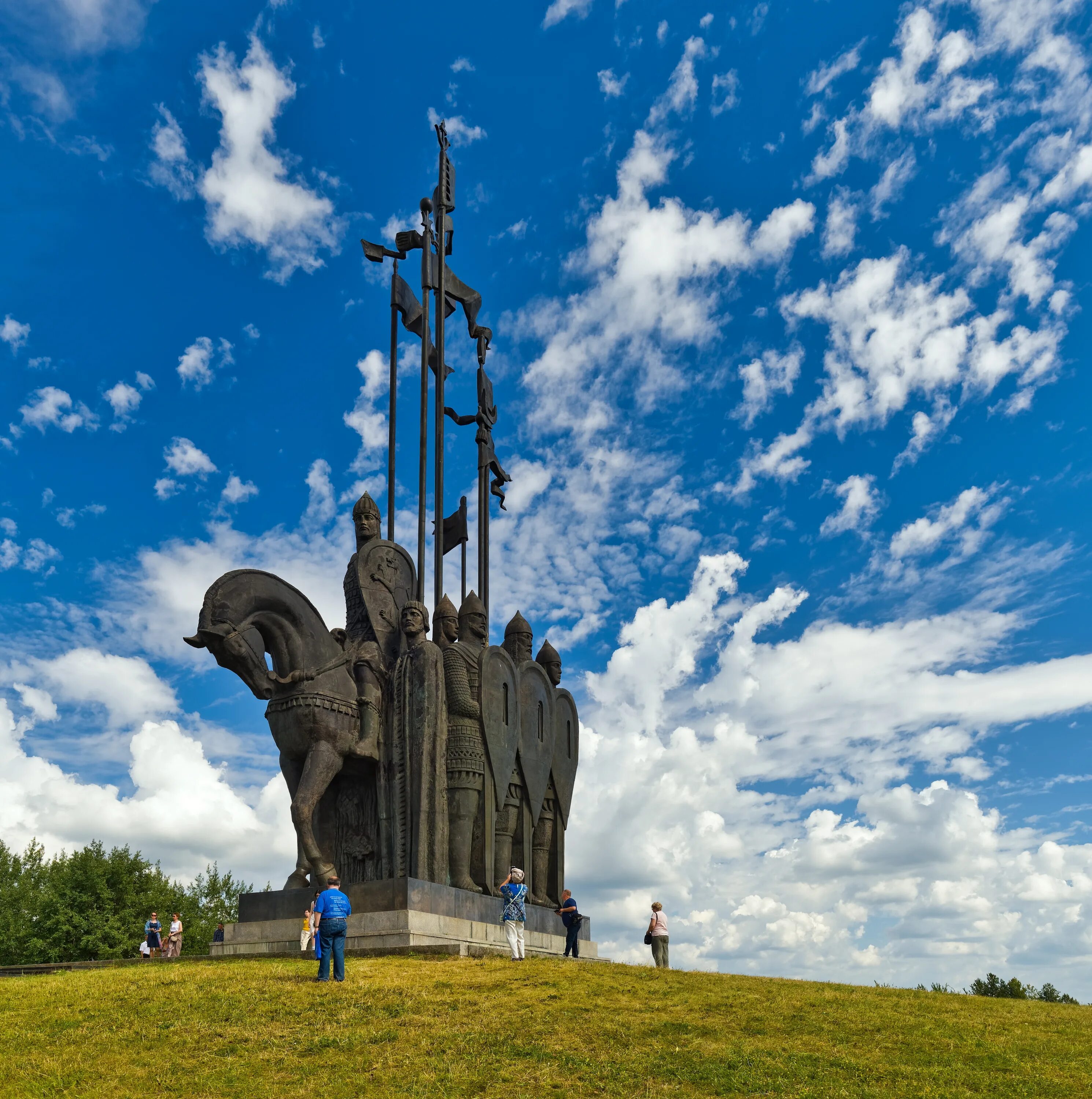 Псков памятник александру невскому фото Файл:Pskov. Monument to Alexander Nevsky P7190836 3525.jpg - Википедия