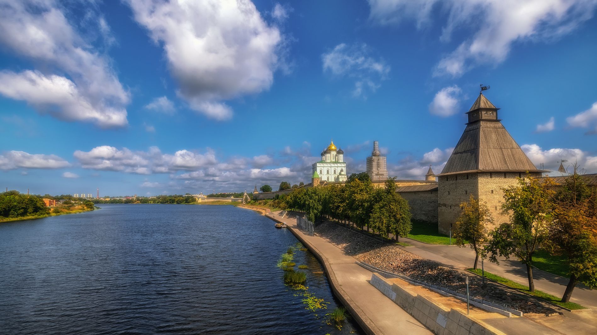 Псков река великая фото Река Великая. Photographer Konstantyn Skorokhodov