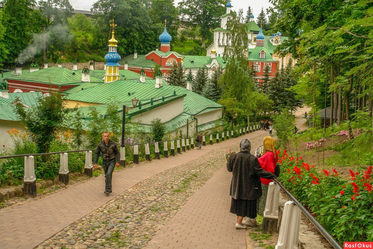 Псково печерский монастырь сегодня фото Фото: Псково-Печерский монастырь 3. Фотограф Борис Курицын. Репортаж. Фотосайт Р