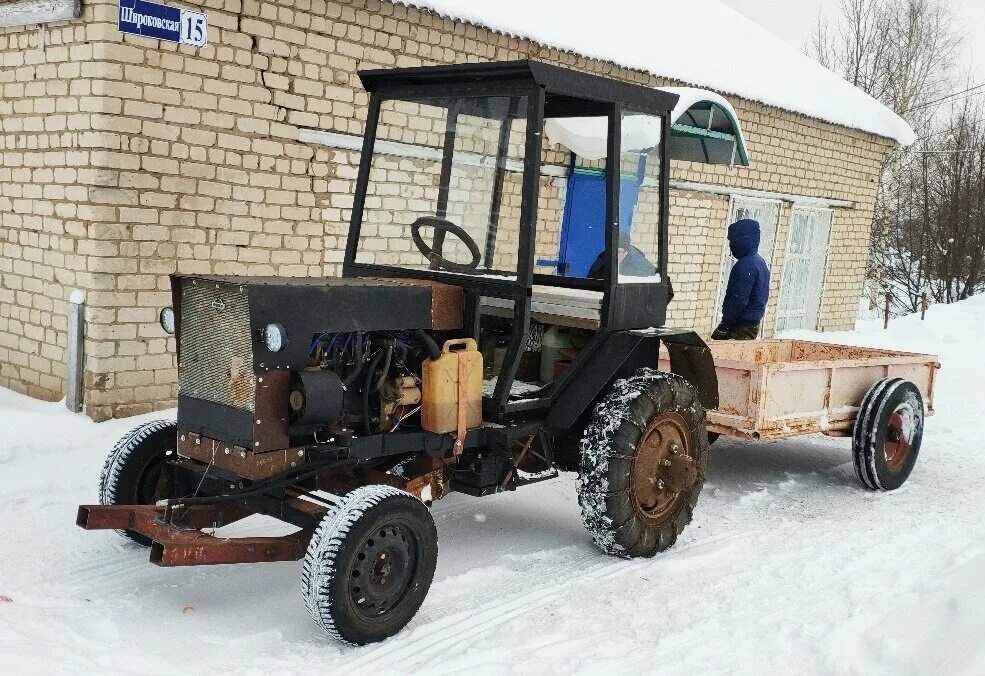 Псковская область трактора самодельные Самодельная техника из металлолома самоделкин друг Дзен