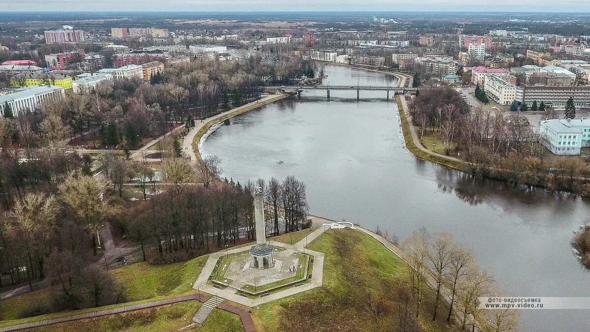 Псковская область великие луки фото Вид на город Великие Луки - город Великие Луки, Великолукский район, Псковская о