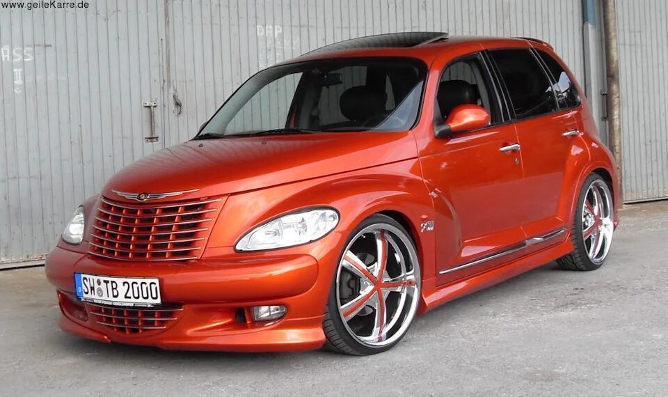 Пт крузер тюнинг фото Подборка прикольных ПТишек. - Chrysler PT Cruiser, 2,4 л, 2002 года просто так D