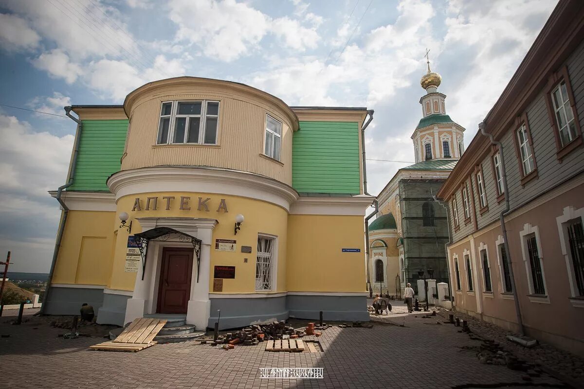 Птичка георгиевская ул 3а владимир фото Реконструкция полным ходом: Георгиевская улица и Спасский холм Владимирский край