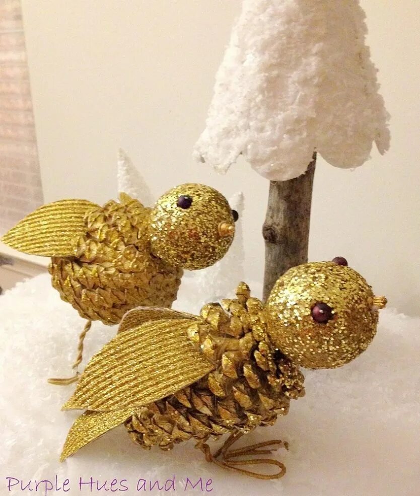 Птичка из шишек поделка пошагово с фото Hometalk :: Pine Cone Birds - DIY Pine cone crafts, Cones crafts, Pine cones