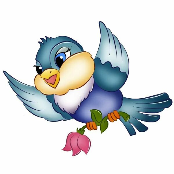 Птички для оформления группы в детском Cartoon birds, Cartoon clip art, Cartoon animals