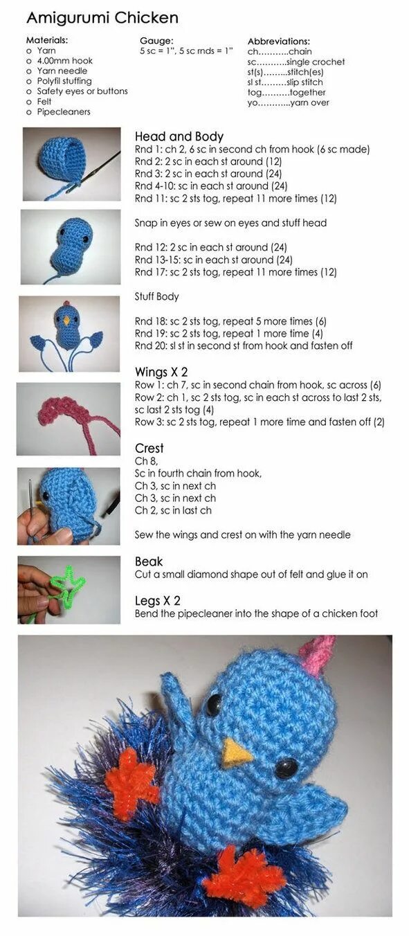 Птички связанные крючком схемы crochet stash Crochet crafts, Crochet patterns, Crochet toys patterns