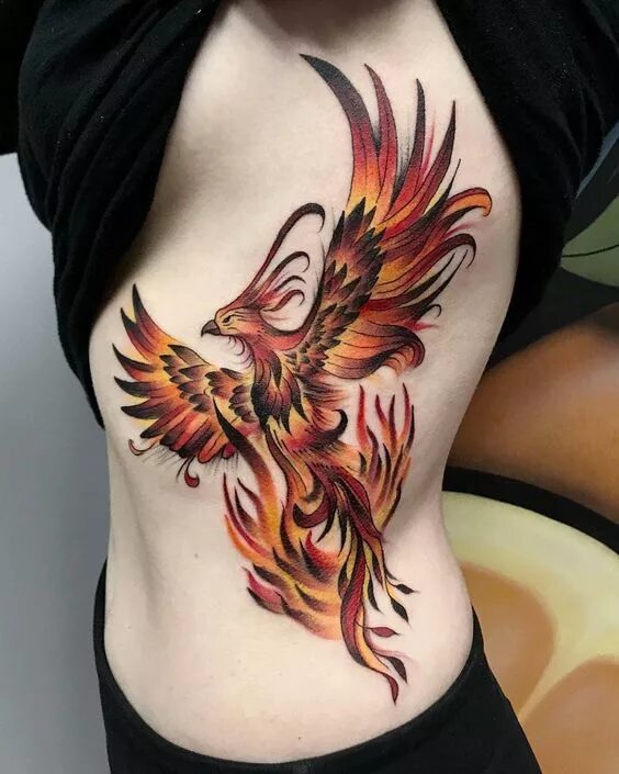 Птица феникс фото тату для девушек 50 Best Scorpio Zodiac tattoo design ideas Pheonix tattoo, Phoenix bird tattoos,