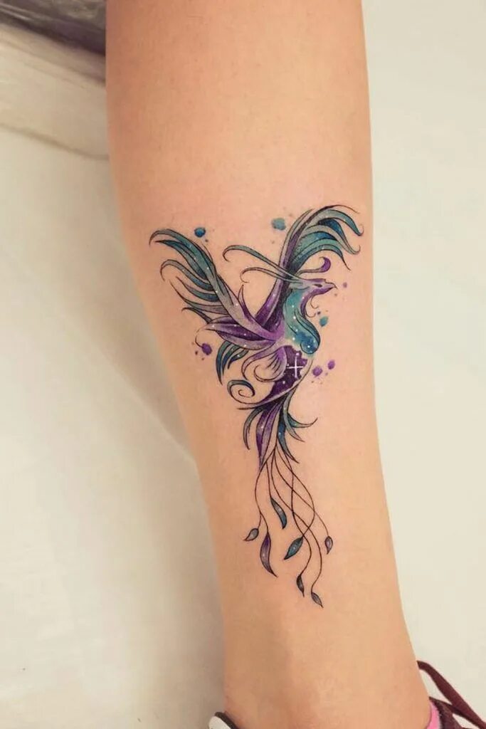 Птица феникс тату фото для женщин 30 Amazing Phoenix Tattoo Ideas With Greater Meaning in 2022 Phoenix tattoo, Pho