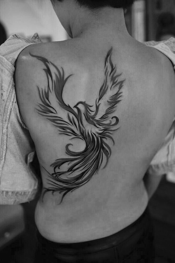 Птица феникс тату фото для женщин #tattoo #simorgh #phoenix #simurgh Body art tattoos, Phoenix bird tattoos, Dande