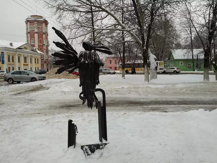 Птица говорун вологда улица сергея орлова фото Скульптура "Птица-Говорун" в Вологде, ул. Сергея Орлова, 6 - фото, отзывы 2024, 