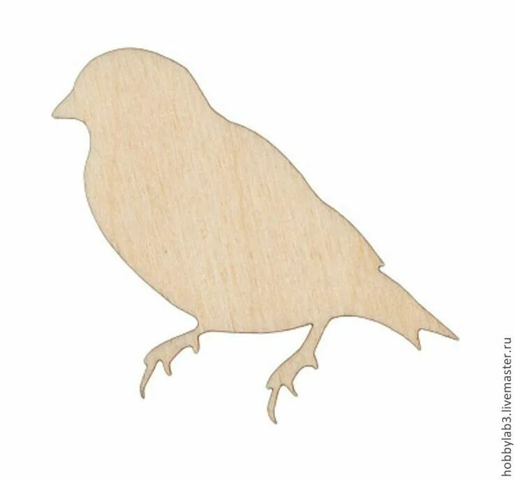 BUY Plywood bird figurine craft blank for decoupage 2036427575 - HANDMADE GOODS 