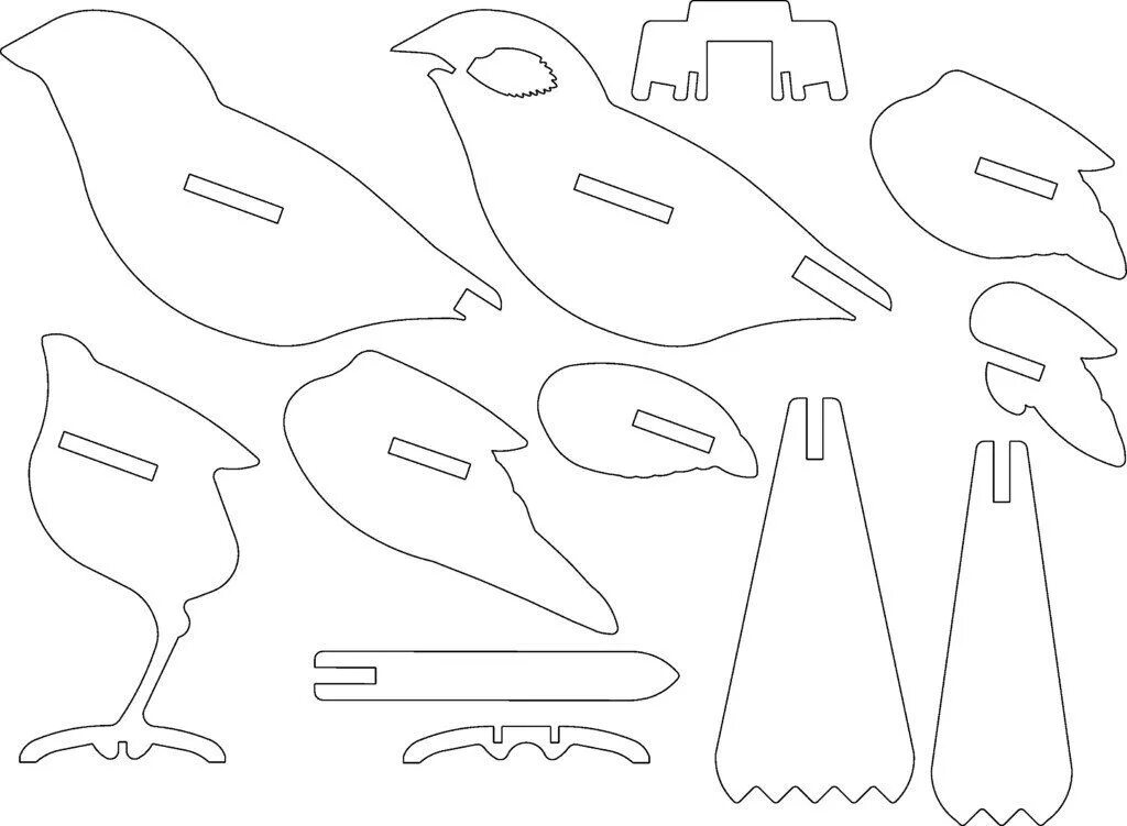 Птица из фанеры своими руками чертежи Запись от 10.02.2016 Отборная макулатура ВКонтакте Karton kunst, Bastelarbeiten 