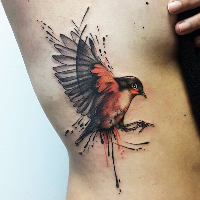 Птицы татуировок фото Bird Tattoo Bird tattoo men, Robin bird tattoos, Little bird tattoos