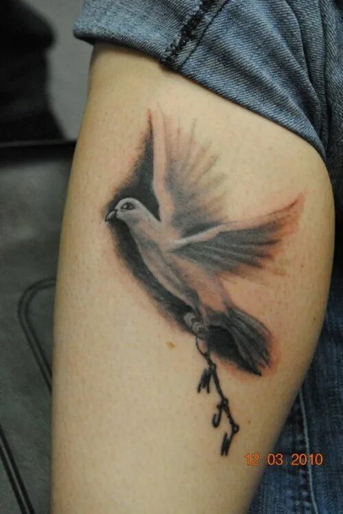 Птицы татуировок фото Dove - Tattoo Picture At CheckoutMyInkcom Flying bird tattoo, Bird tattoos for w