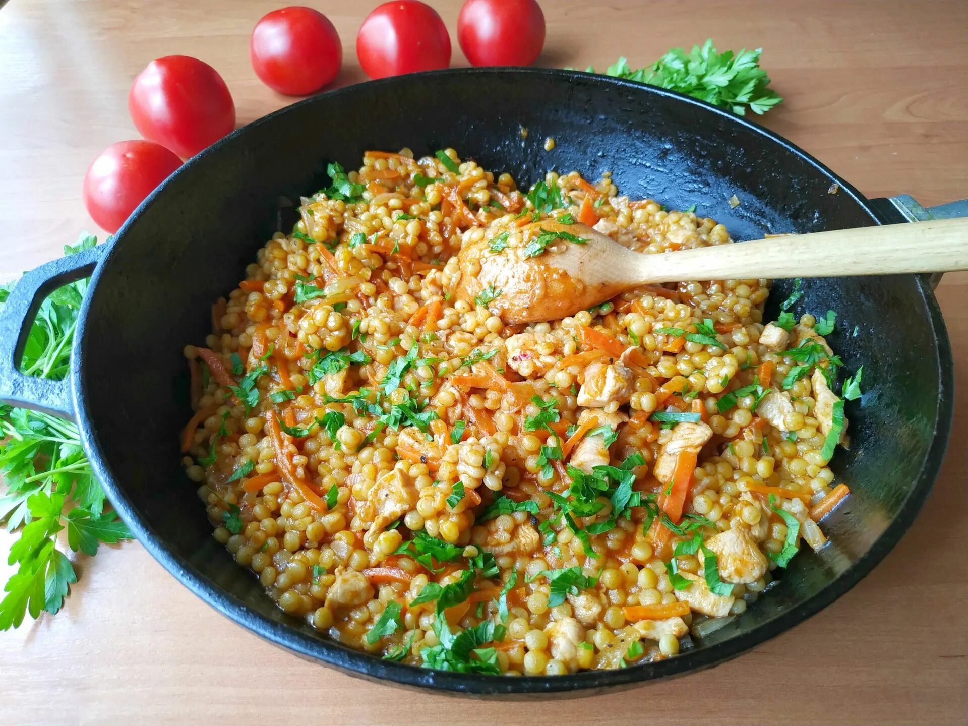 Птитим рецепты приготовления с фото Птитим с курицей и овощами Recipe Ethnic recipes, Recipes, Food