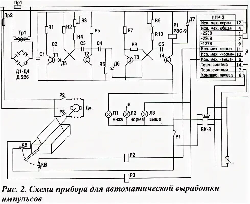 Птр 3 регулятор температуры схема подключения Устройство для автоматического регулирования температуры О пасеке