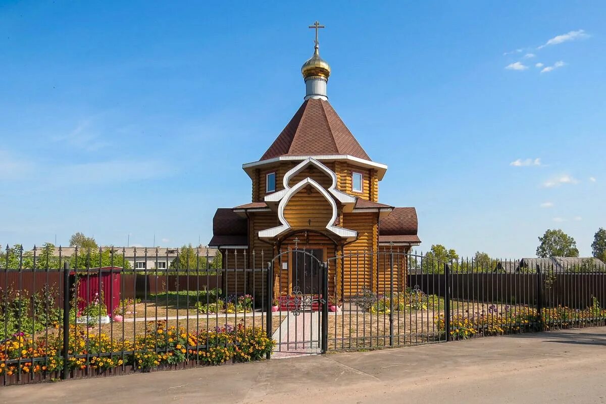 Пу 101 тонкино нижегородской области фото Первый храм на севере Нижегородчины - Русская вера