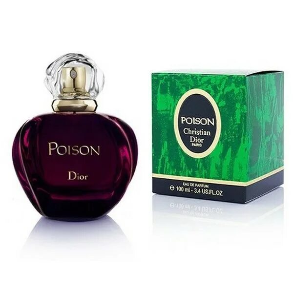 Пуассон духи фото Парфюмерная вода Christian Dior Poison, 100 ml купить в интернет-магазине Духи О