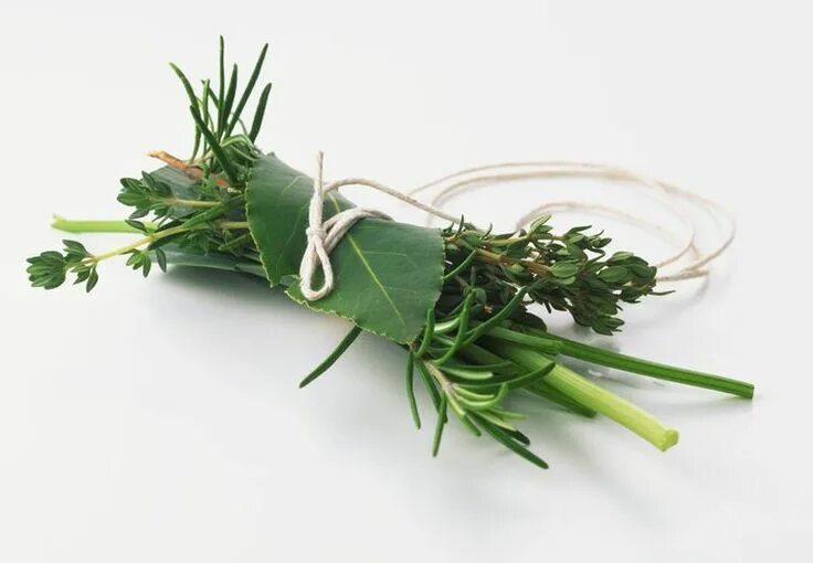 Пучки трава фото How to Make a Flawless Bouquet Garni Herb Mixture Receita Receitas de natal face