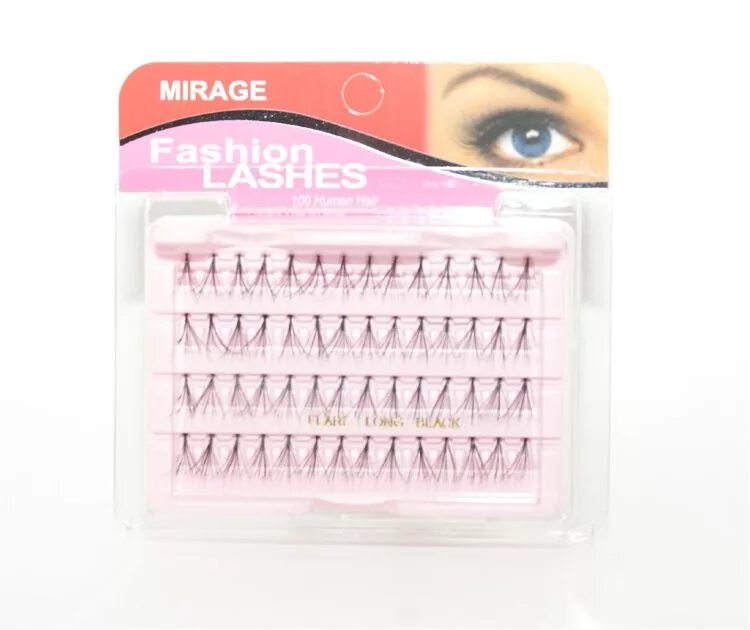 Пучковые ресницы фото Пучки ресниц Mirage 1-4 Fashion Lashes long